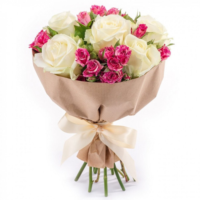 Букет цветов "Притяжение"